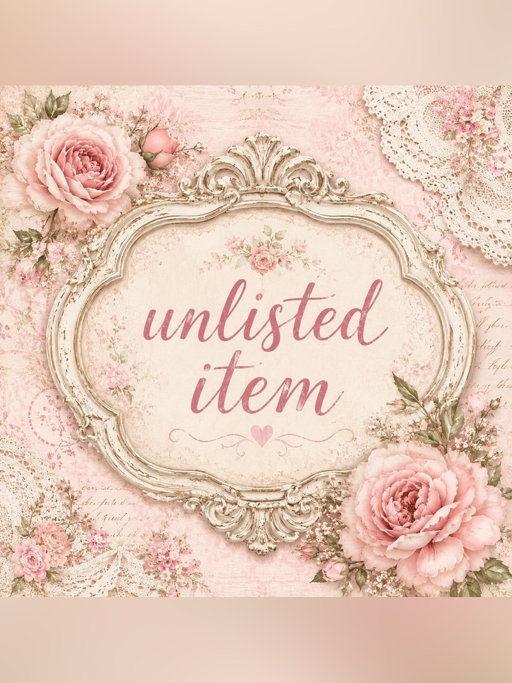 Unlisted Item